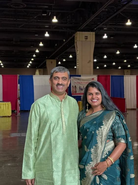 Dr. Mahantesh with Anusha