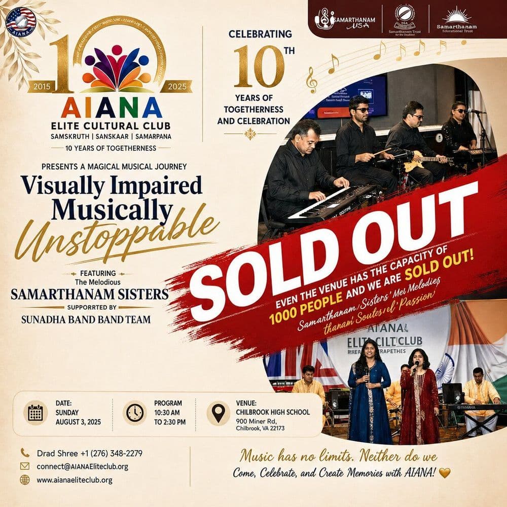 Sold-Out “Visually Impaired, Musically Unstoppable” Concert